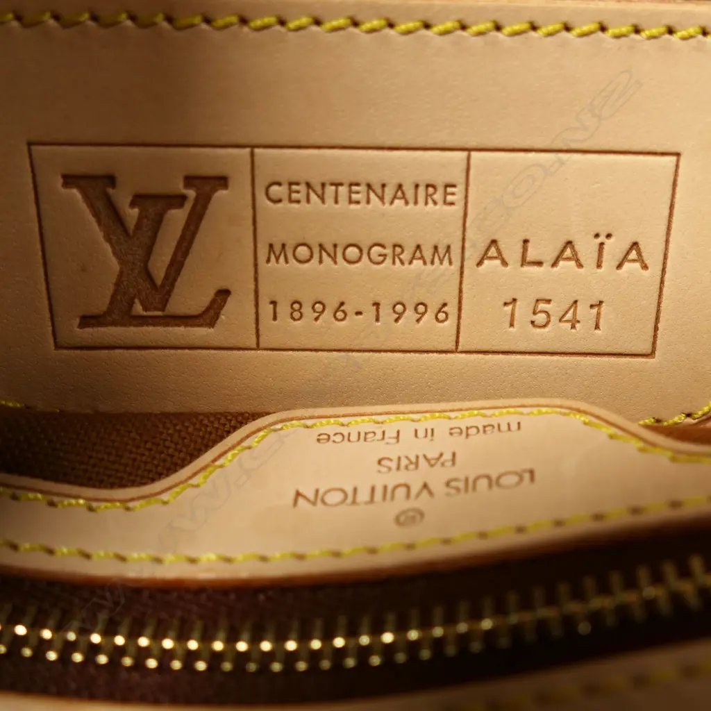 A Louis Vuitton Azzedine Alaia Alma handbag, Image 1++