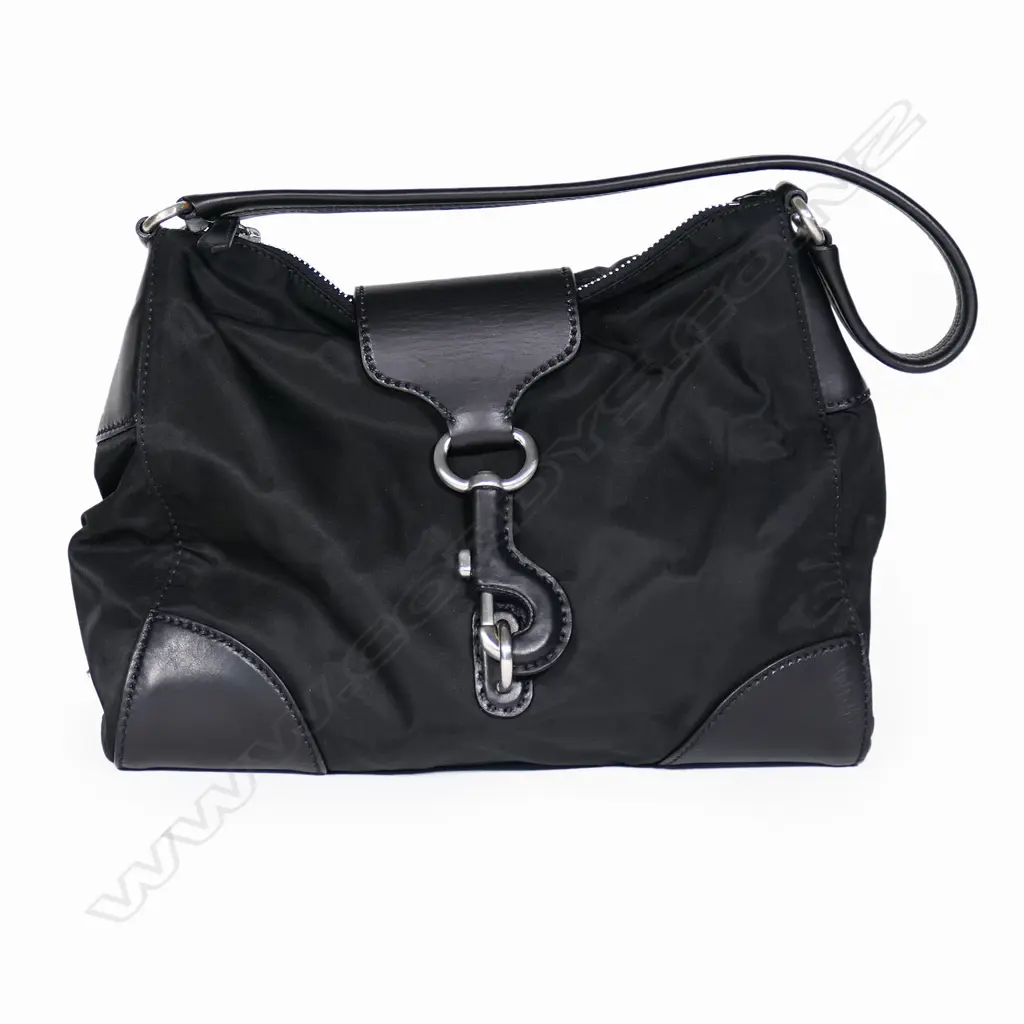 A Prada nylon Tessuto Hobo bag, Image 1++