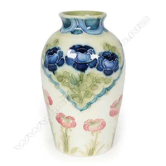 A rare miniature MacIntyre Moorcroft Florian vase,