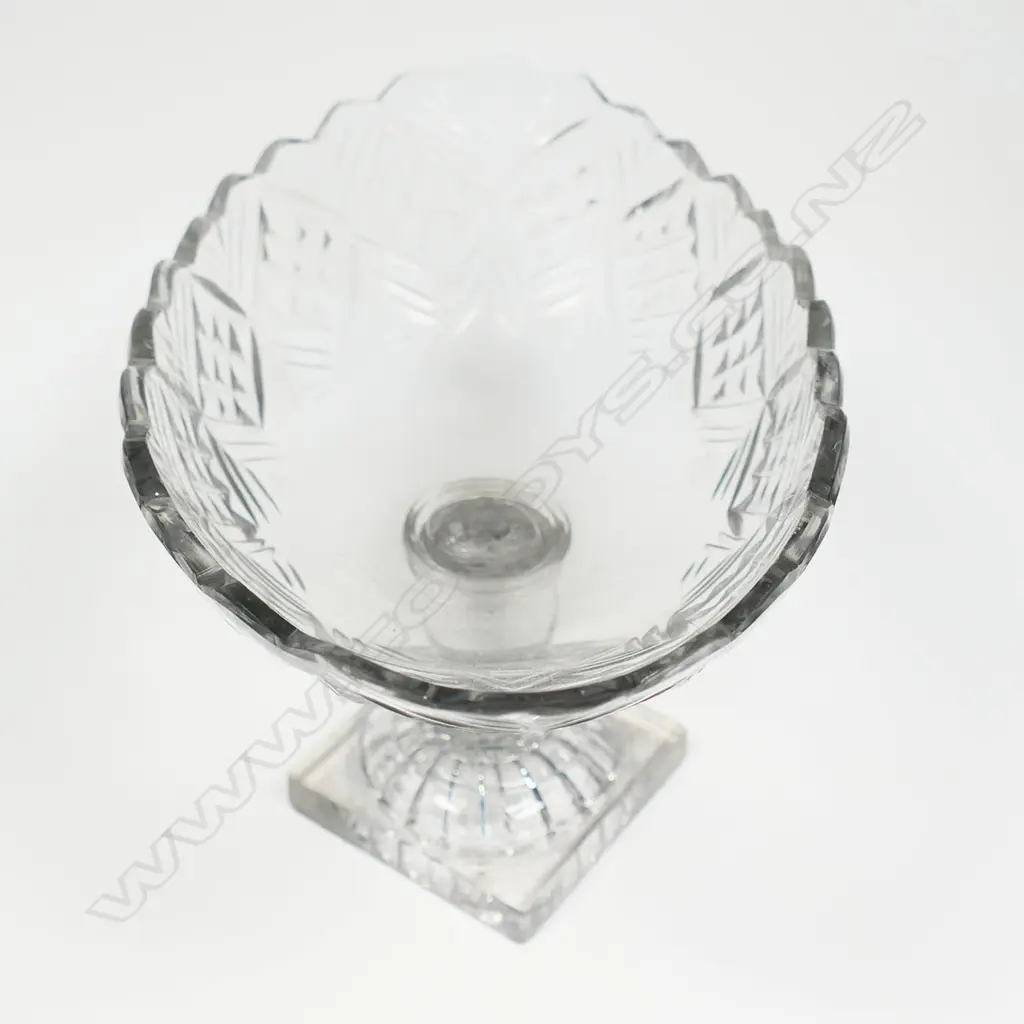 A Georgian crystal comport, Image 1++