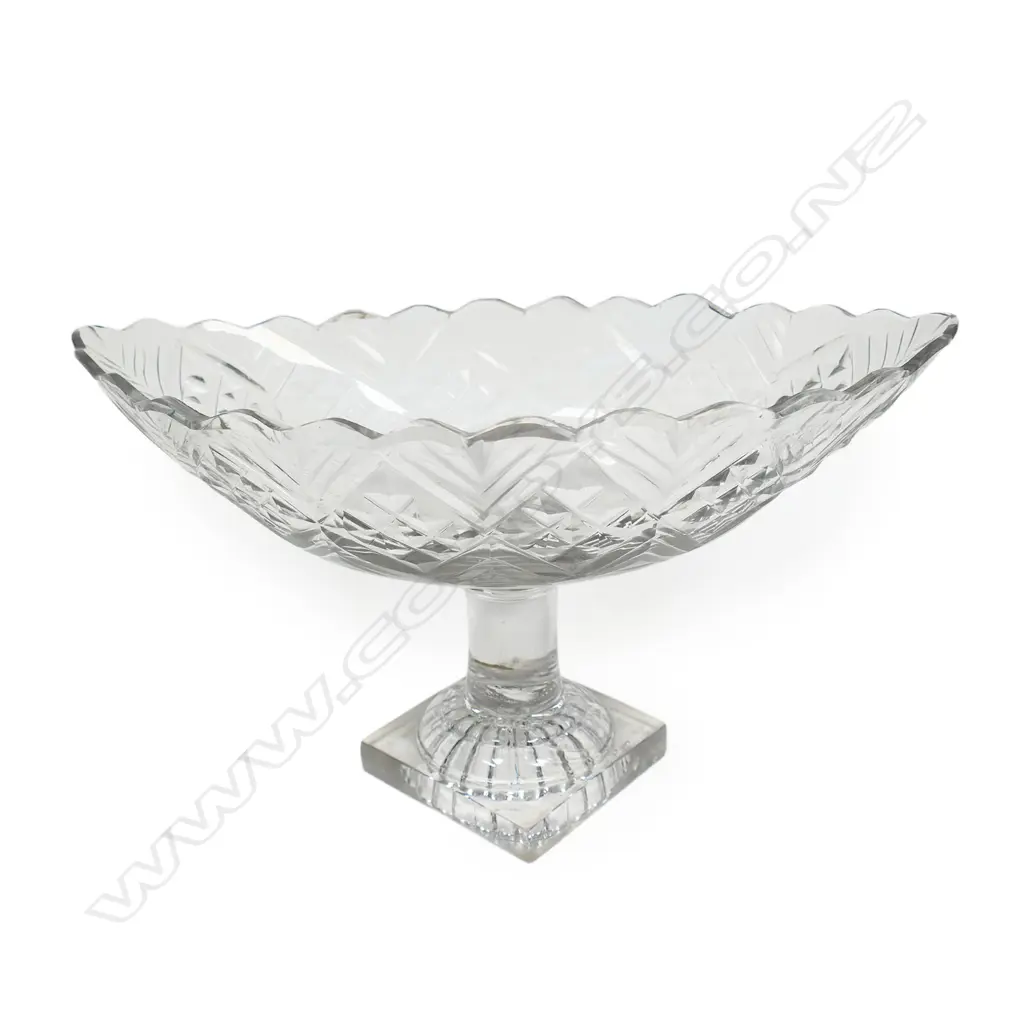 A Georgian crystal comport, Image 1++