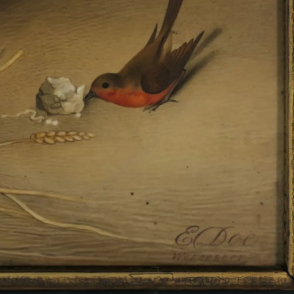 An early 19thC Royal Worcester porcelain plaque, Image 1++