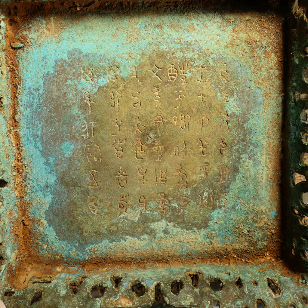 An old Chinese large bronze ceremonial teapot, Image 1++