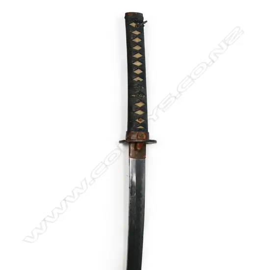 A Japanese WWII katana sword,