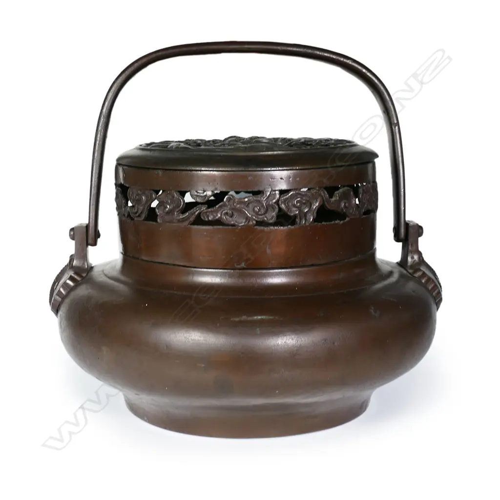 A Japanese bronze hibachi, Image 1++