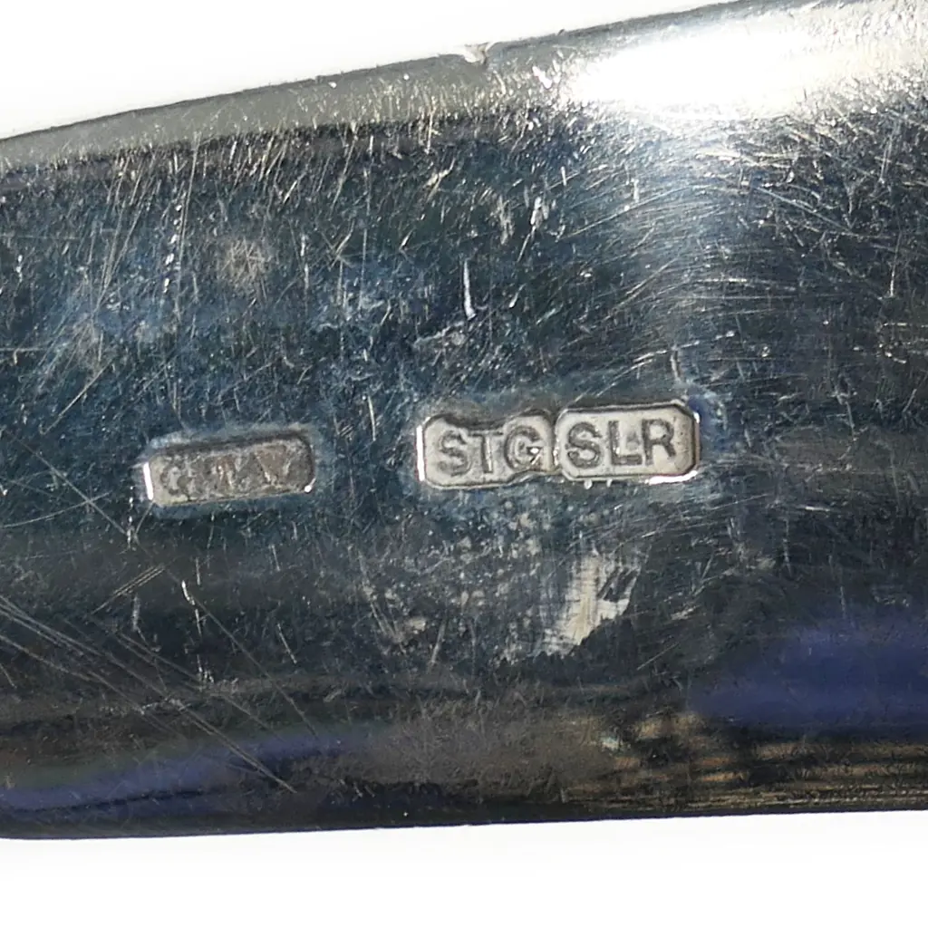 A rare New Zealand G.T. White (Christchurch/Wellington) silver sauce ladle, Image 1++