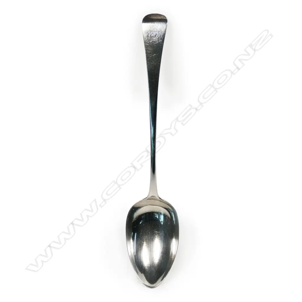 A George IV silver pie spoon, Image 1++
