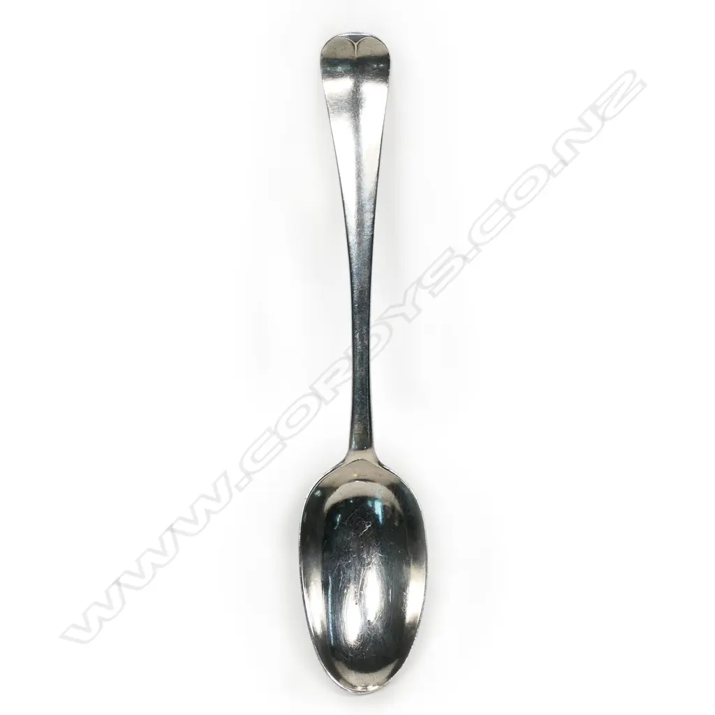A George III Irish silver Hanoverian table spoon, Image 1++