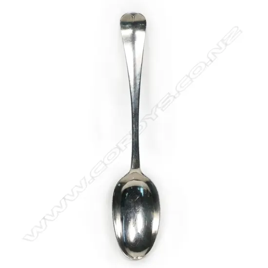 A George III Irish silver Hanoverian table spoon,