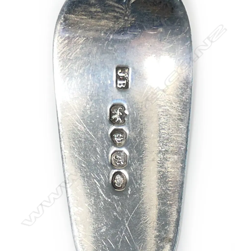 Three early 19thC silver table spoons, Image 1++