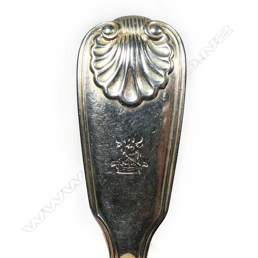 A George IV silver twelve-person cutlery set, Image 1++