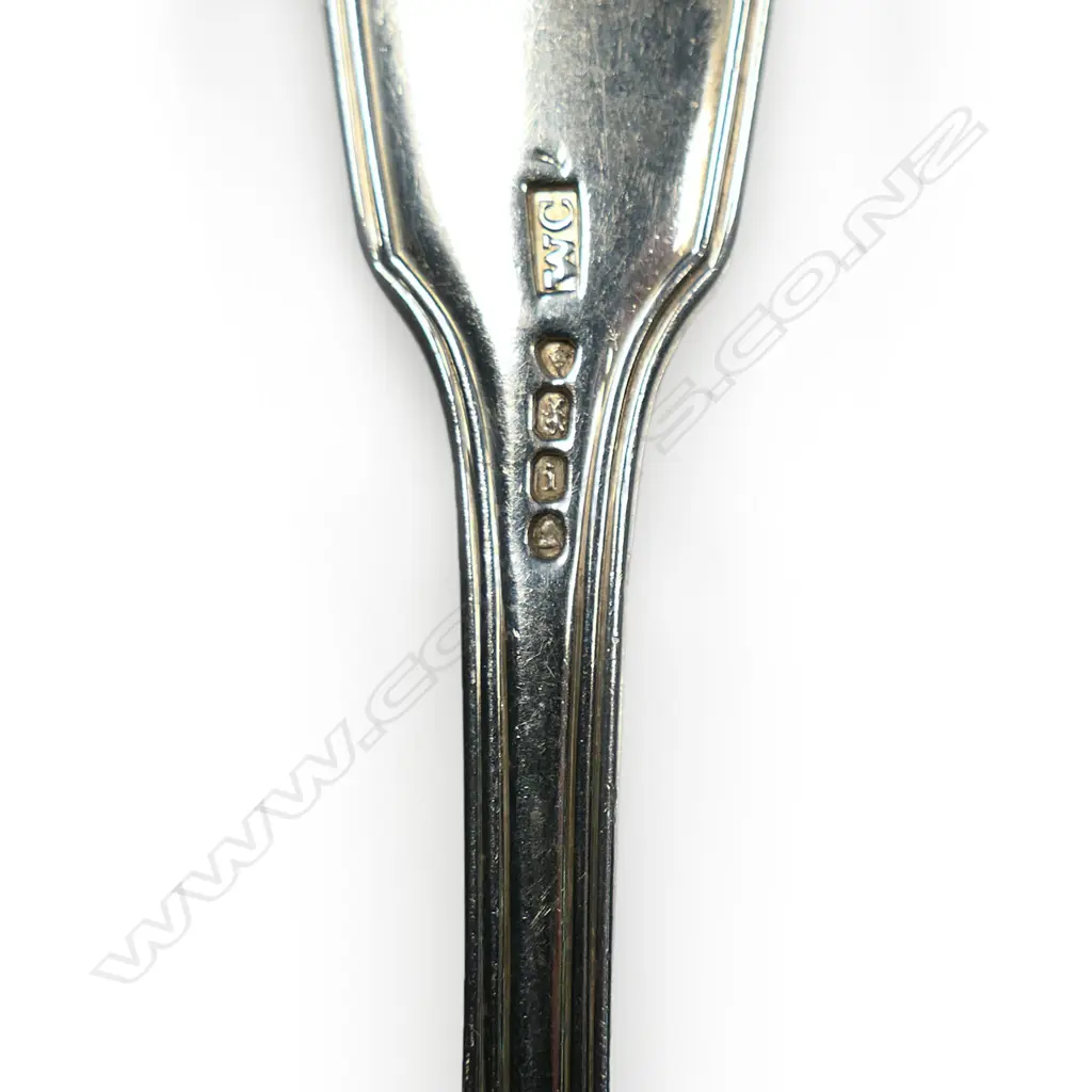 A George IV silver twelve-person cutlery set, Image 1++