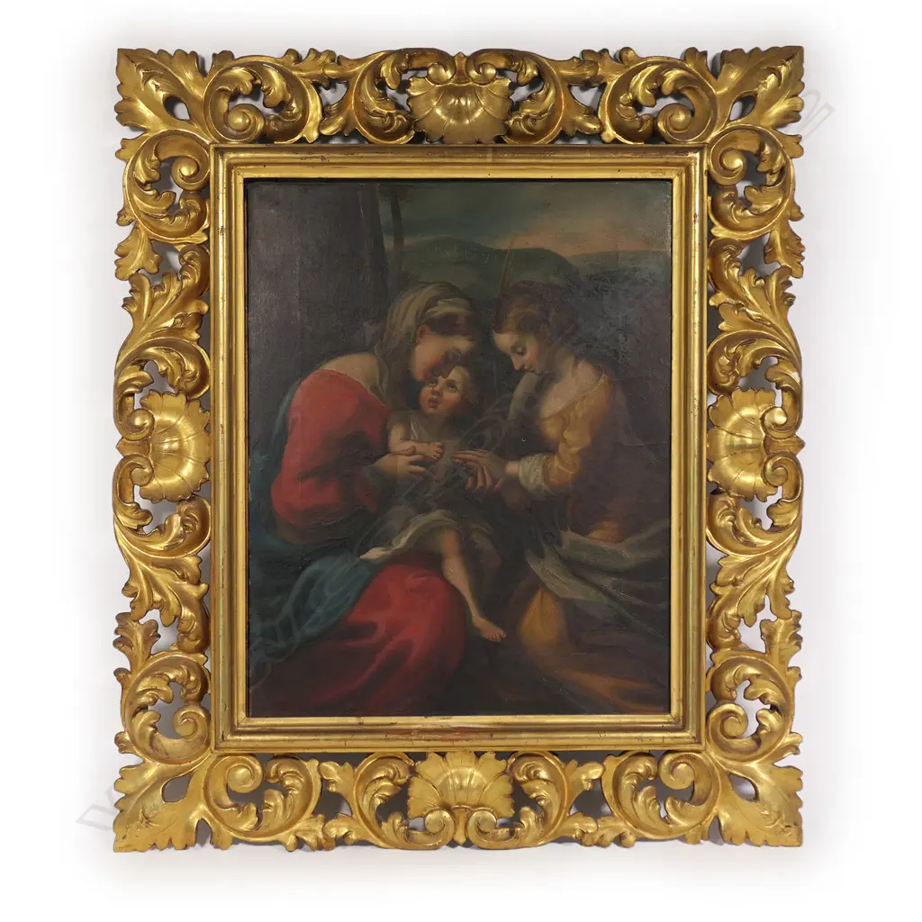 After Correggio (Italy 1494-1534) 'The Mystic Marriage of St. Catherine', Image 1++