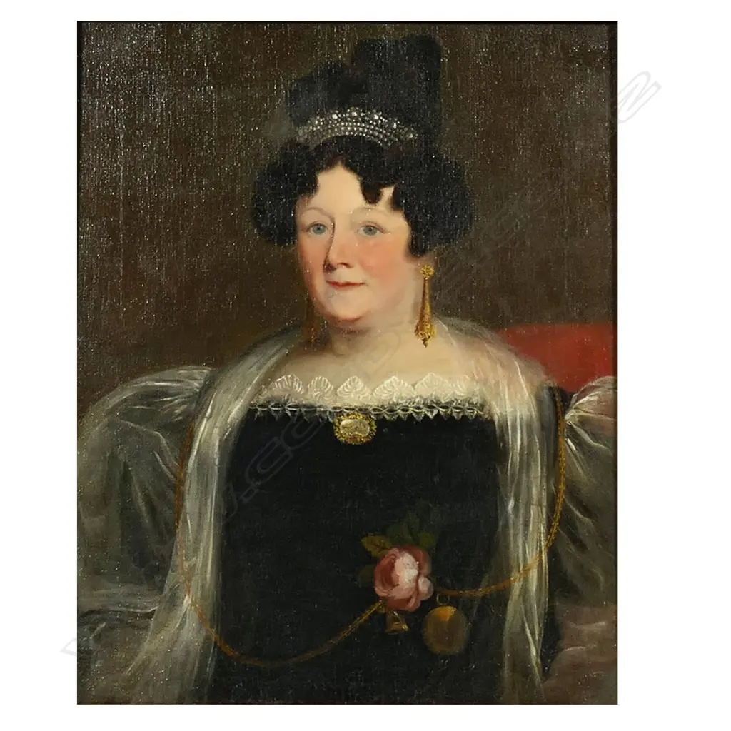 Victorian artist unknown portrait of woman, Image 1++