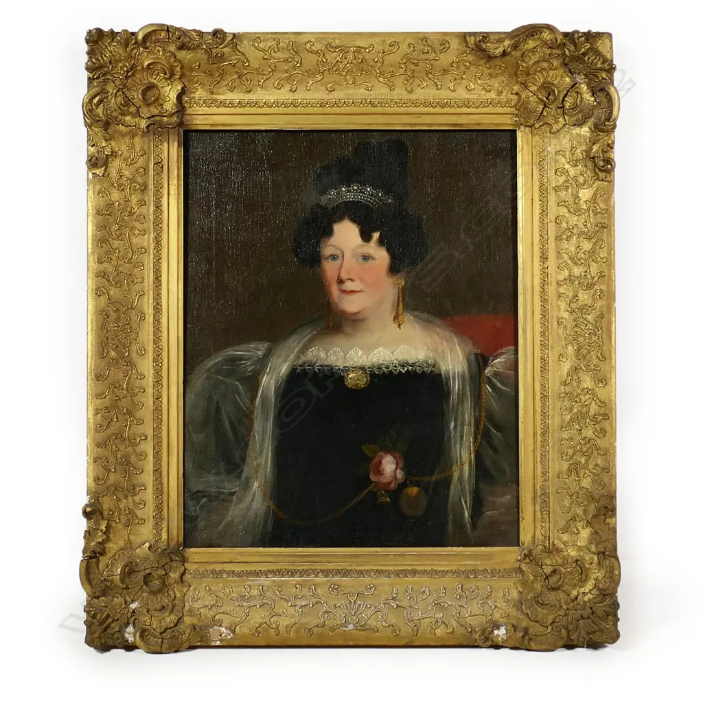 Victorian artist unknown portrait of woman, Image 1++