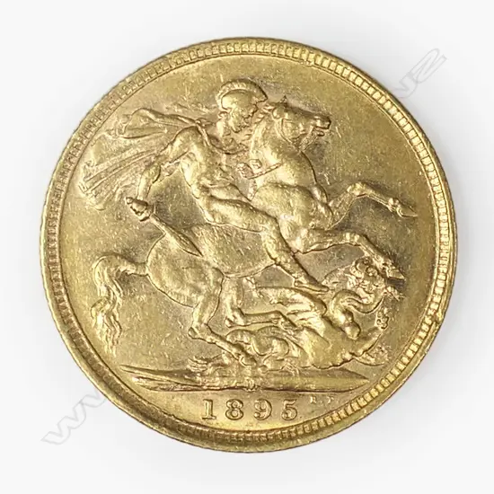 A Victorian 1895 gold full sovereign,
