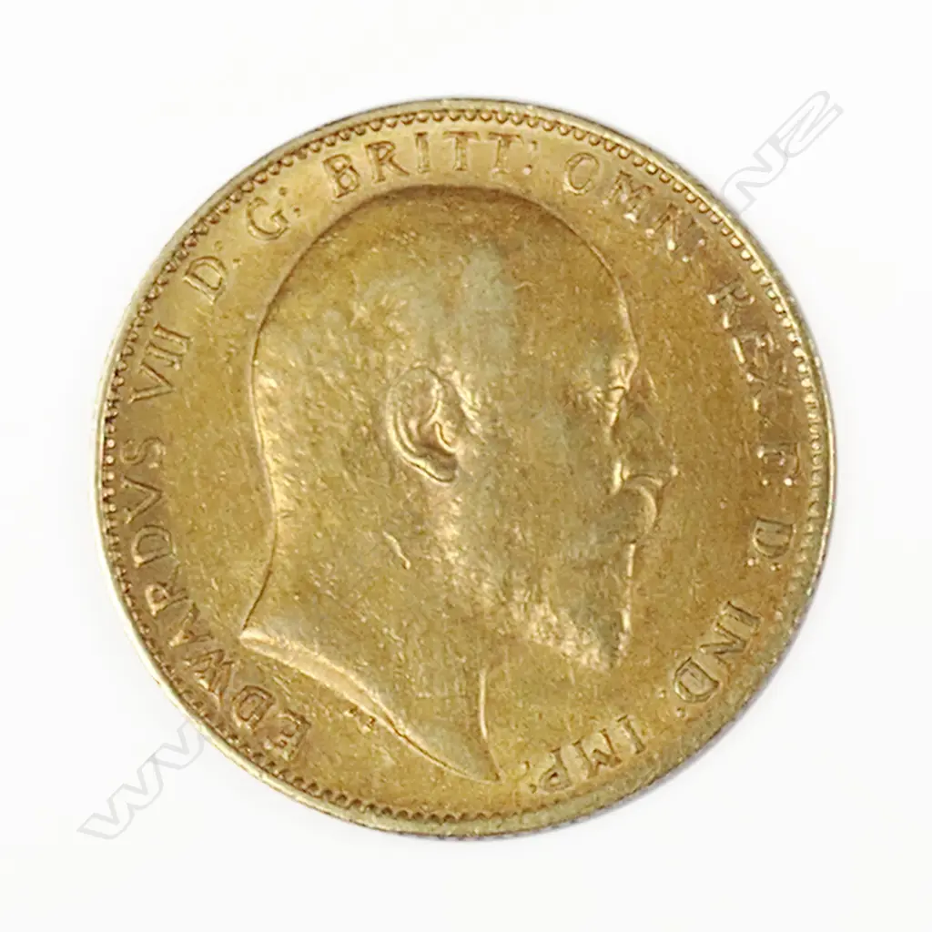 A 1902 gold full sovereign, Image 1++