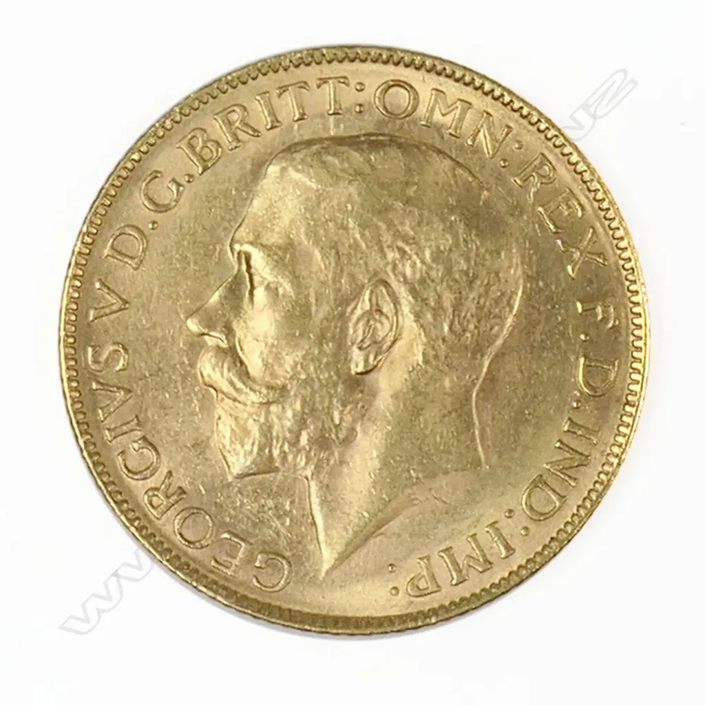 A 1925 gold full sovereign, Image 1++