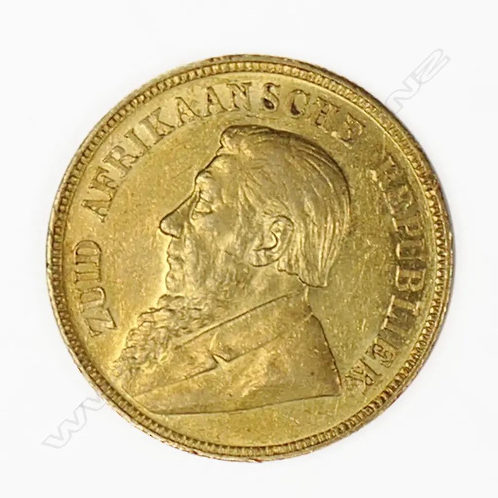 A 19thC one pond gold coin, Image 1++