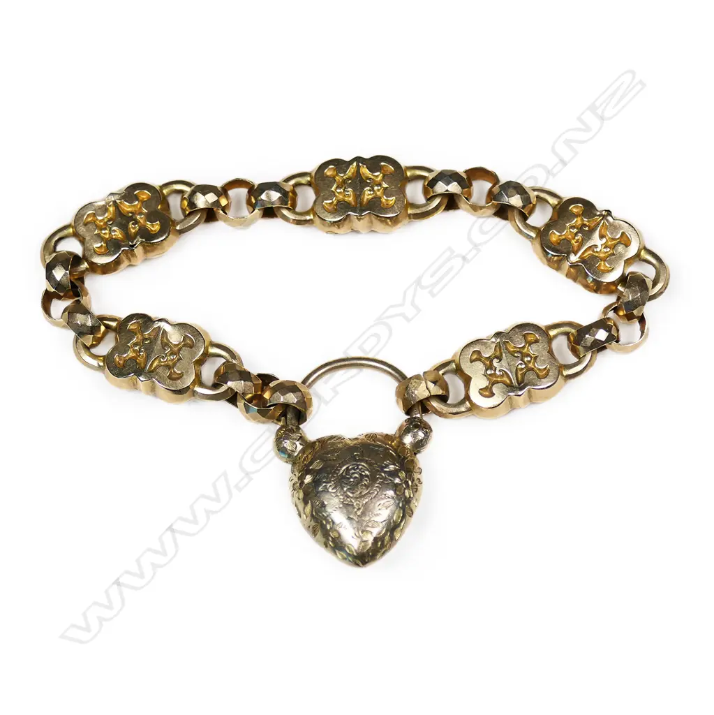 A Victorian 15ct gold bracelet, Image 1++