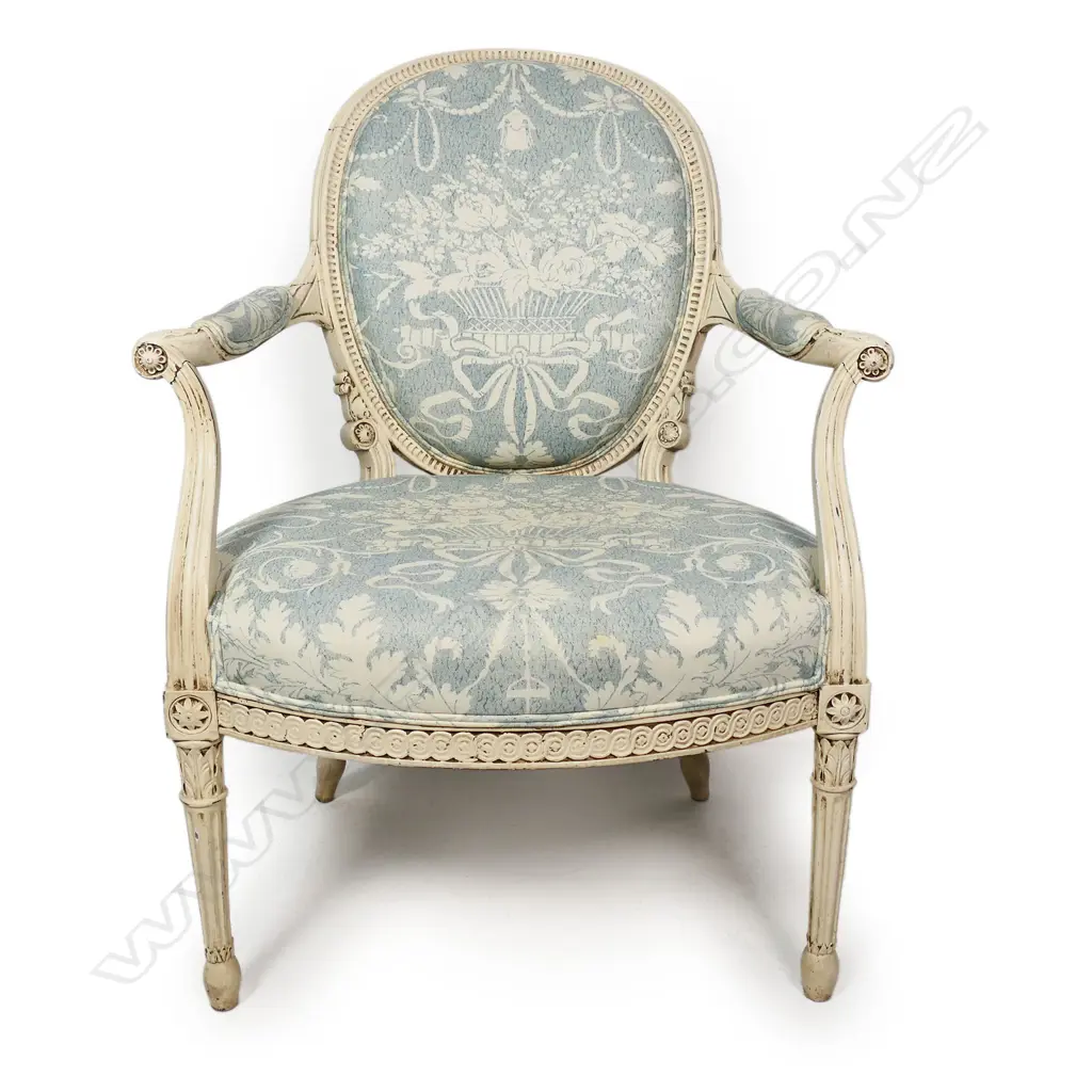 A French style open elbow armchair, Image 1++