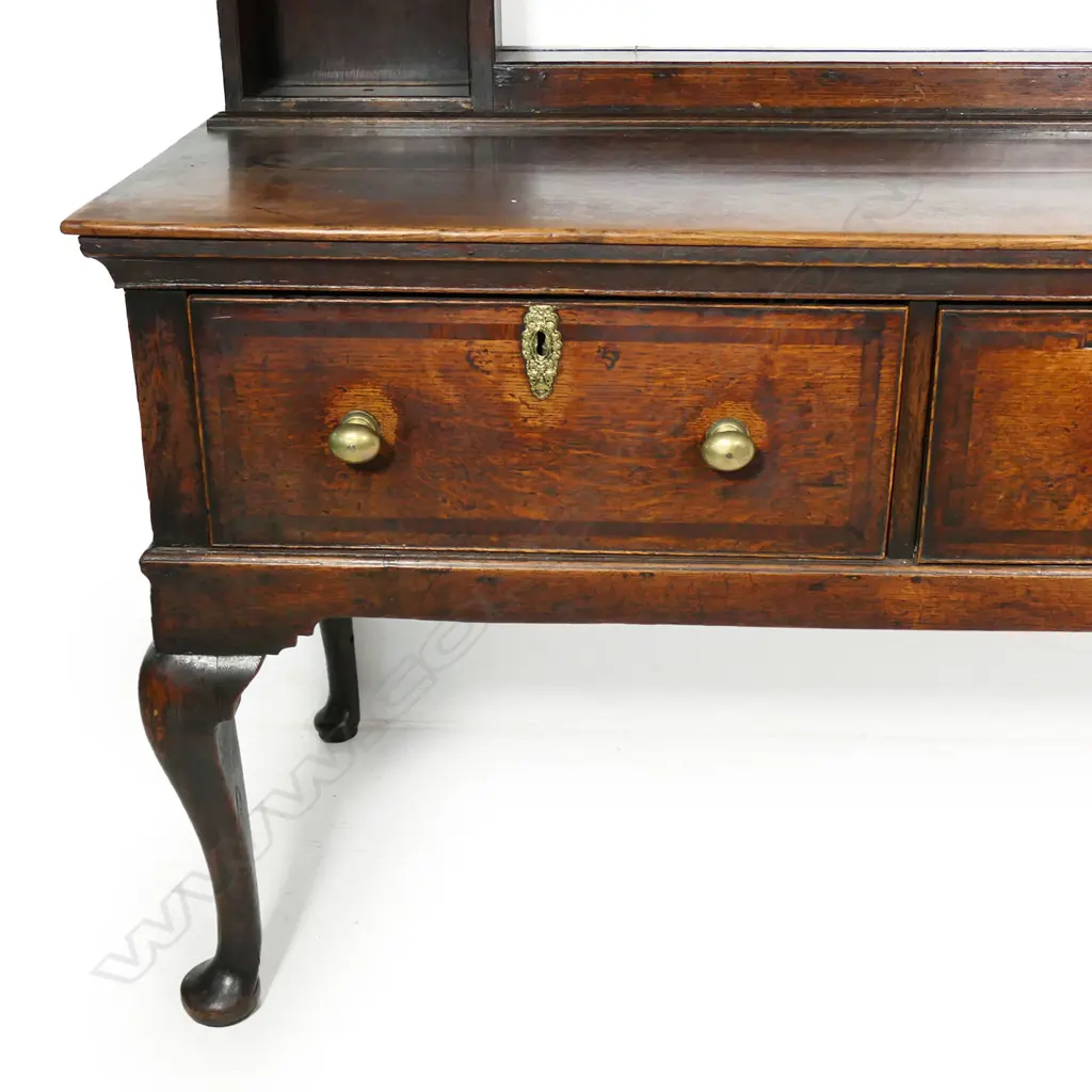 A Georgian oak Welsh dresser, Image 1++