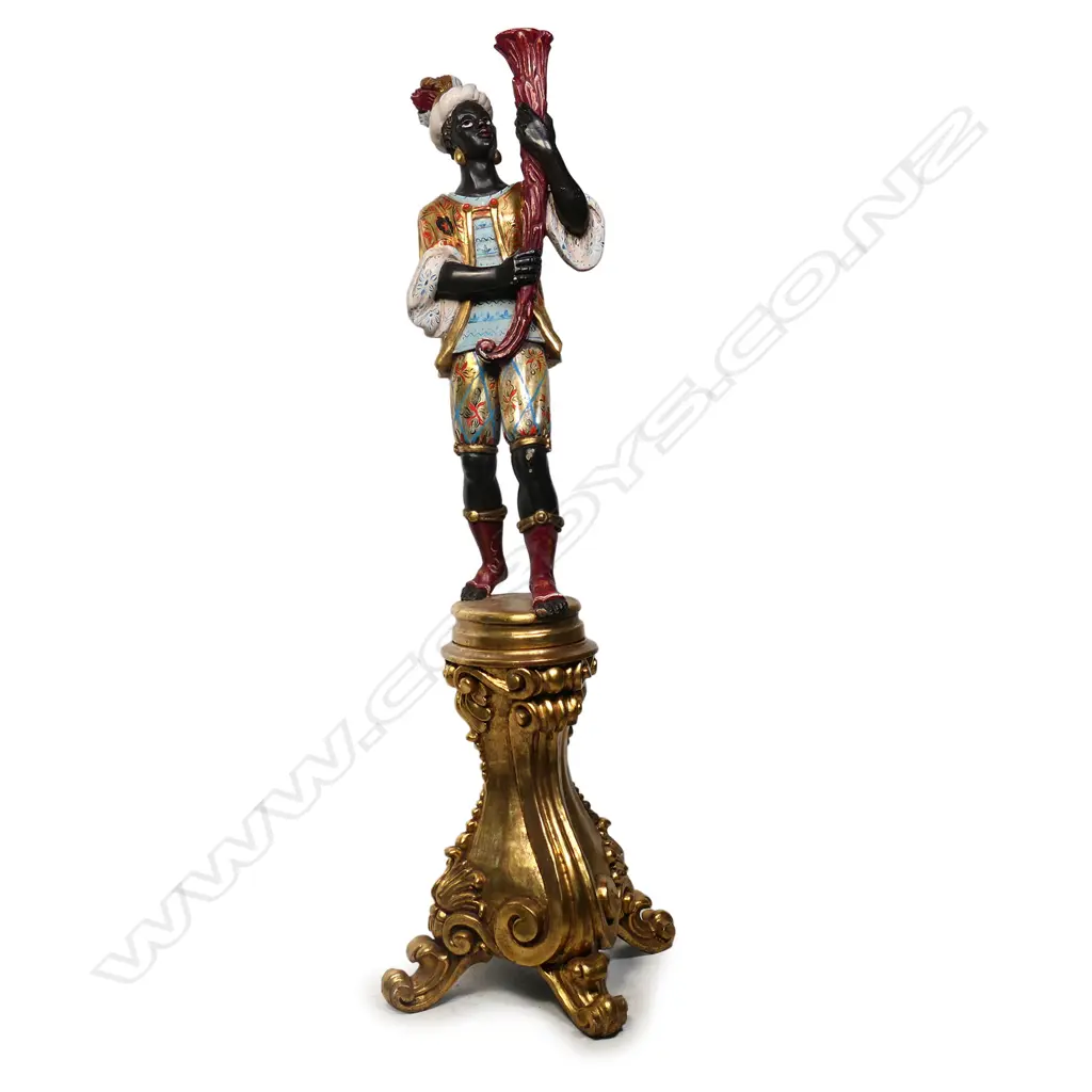 A blackamoor floor lamp, Image 1++