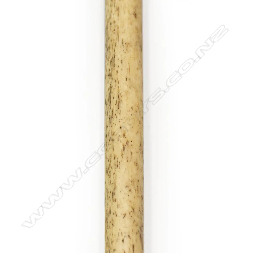 A 19thC whalebone walking stick, Image 1++