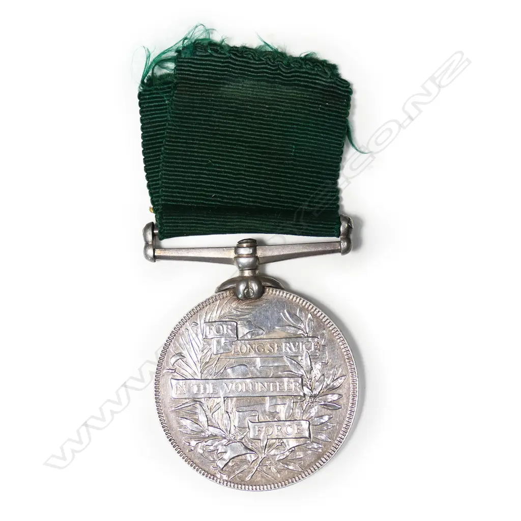 N.Z. Volunteers Long Service Medal 1865-1875, Image 1++