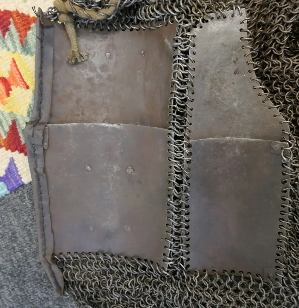 A good Indian mail and lamellar shirt, 17thC, probably Bijapur, Karnataka state, India, Image 1++