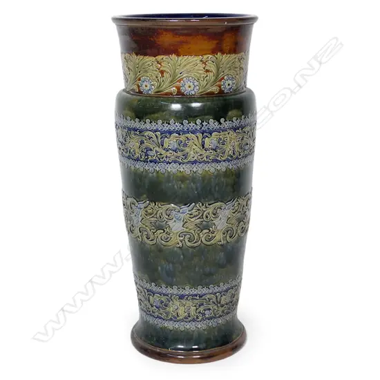 A Royal Doulton stoneware umbrella stand,