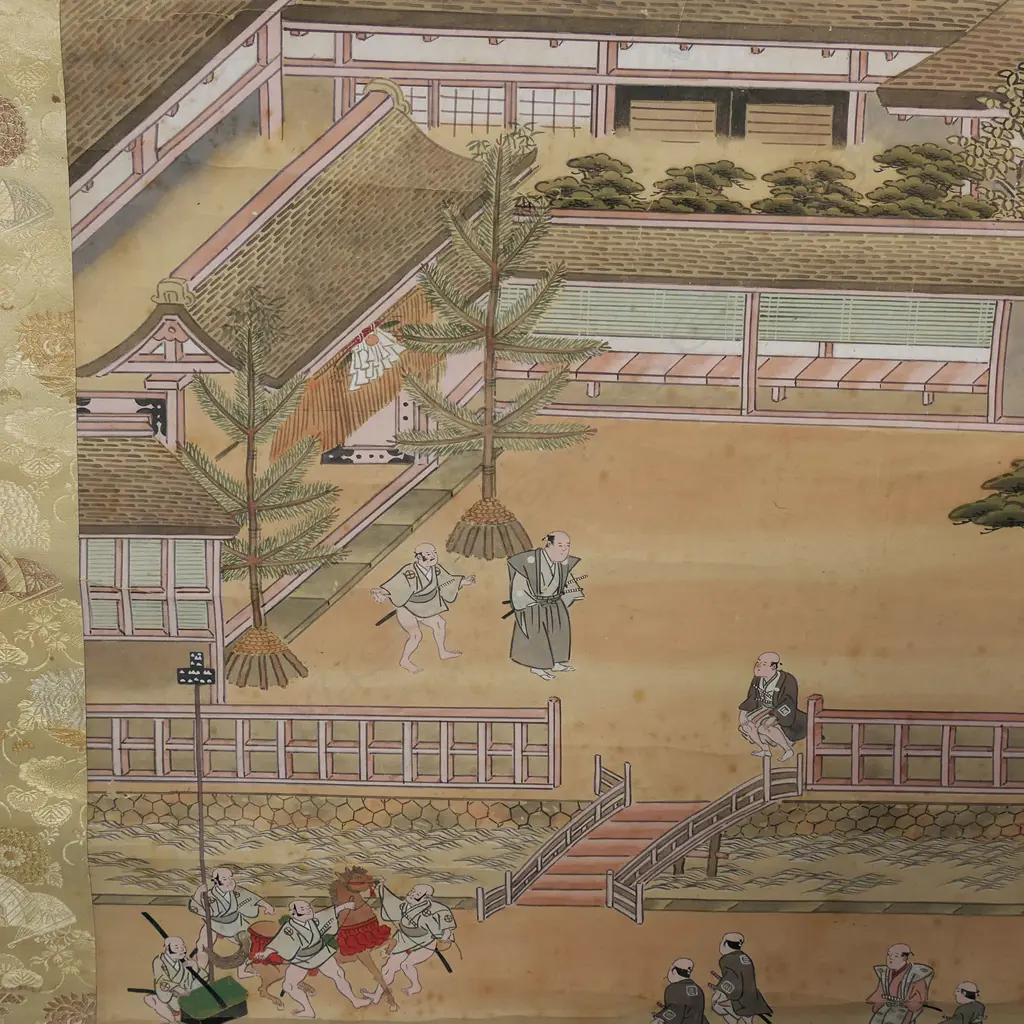 An 18th/19thC Japanese scroll painting, Image 1++