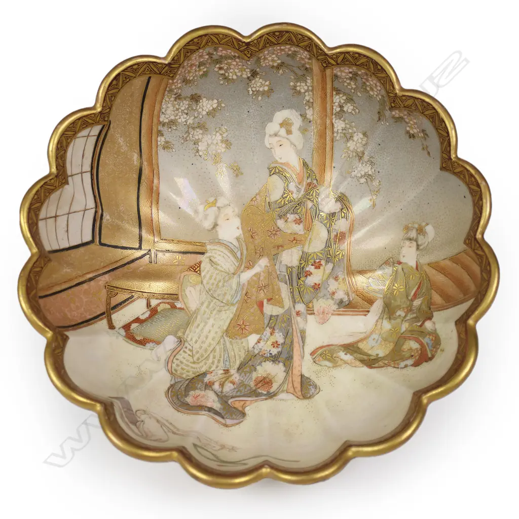 A quality Japanese Meiji period Satsuma bowl, Image 1++