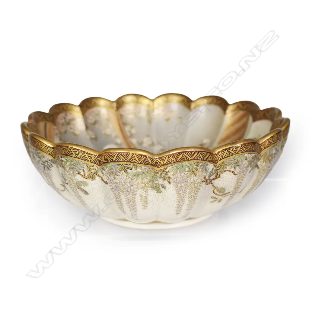 A quality Japanese Meiji period Satsuma bowl, Image 1++