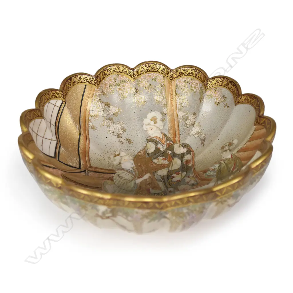 A quality Japanese Meiji period Satsuma bowl, Image 1++