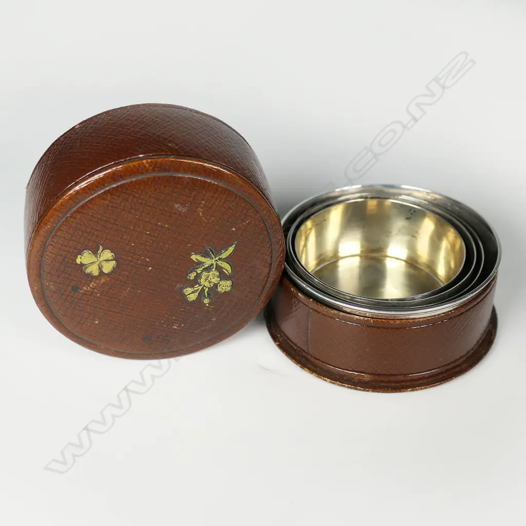 A Victorian silver expandable travelling cup, Image 1++