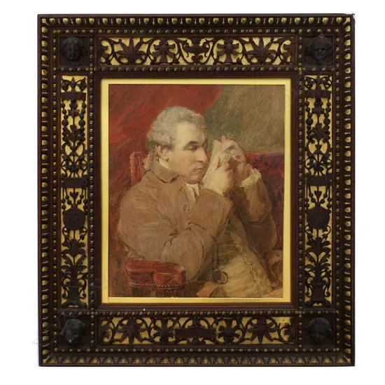 Attributed George Goodwin Kilburne (1839-1924) 'The Short-Sighted Man'