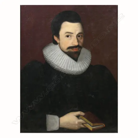 19thC artist unknown 'Gentleman with a Ruff',