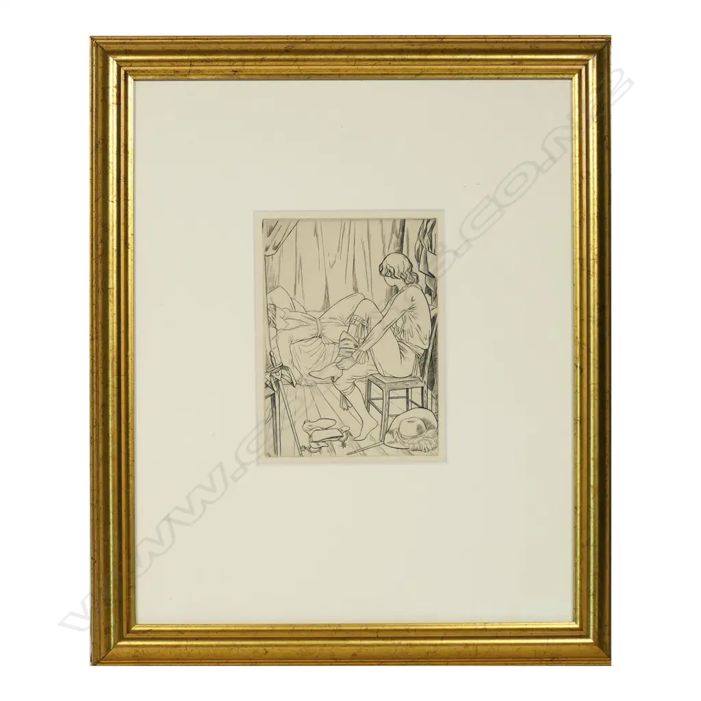 John Buckland-Wright (UK 1897-1954) The Lovers, Image 1++