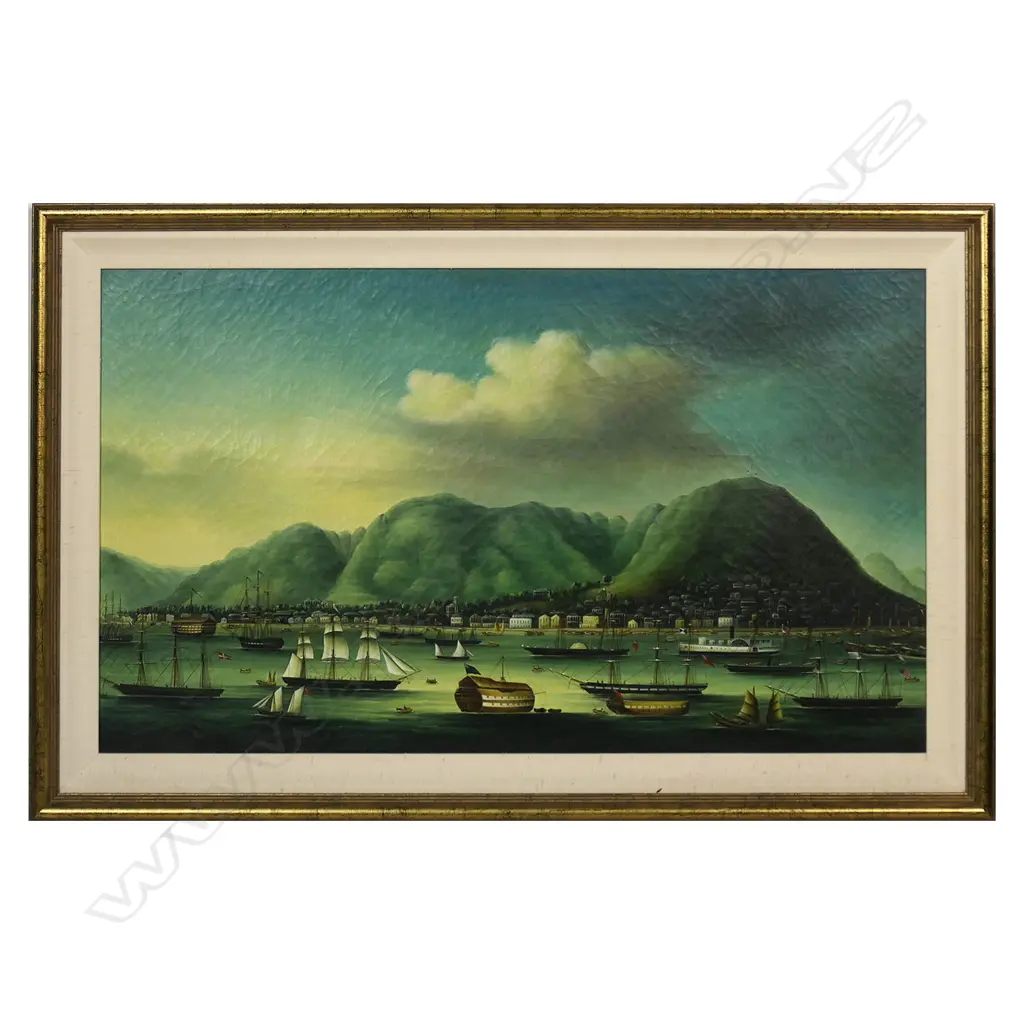 Artist unknown Hong Kong Harbour, Image 1++