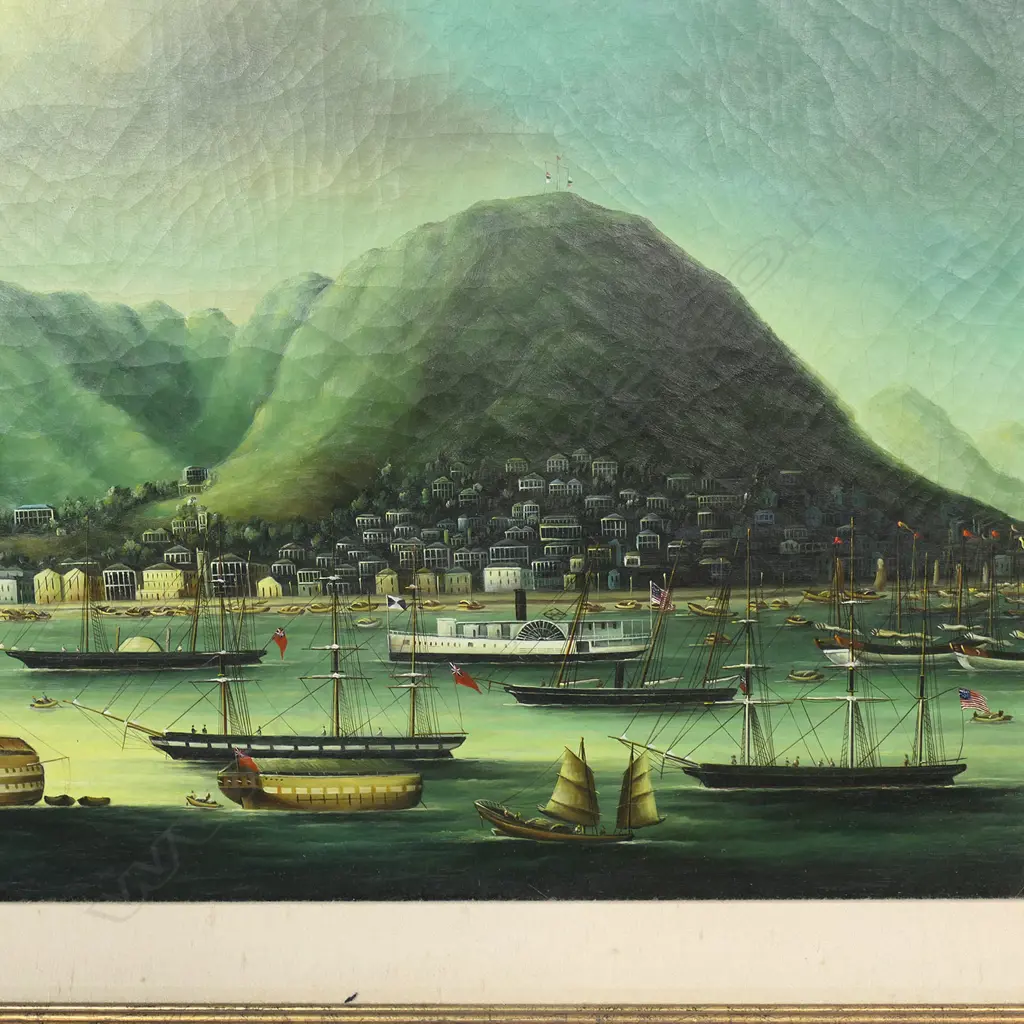 Artist unknown Hong Kong Harbour, Image 1++
