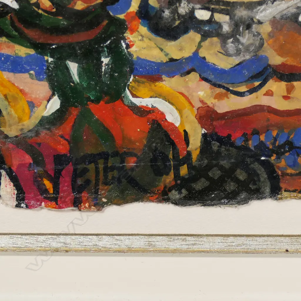 Peter O'Hagan (1942-2002) 'Day - or Night? Anytime is the Right Time to Drink the Finest of Dampierre Champagne', watercolour and gouache on paper, signed. Entitled and labelled verso. 430 x 430mm. Image 1++