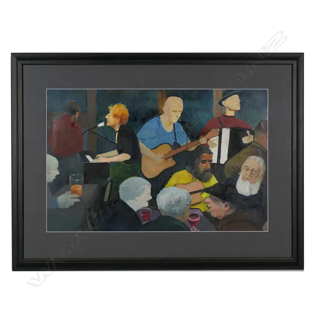 Ron Stenberg (1919-2017) 'Cafe 22 Ponsonby Rd', Image 1++