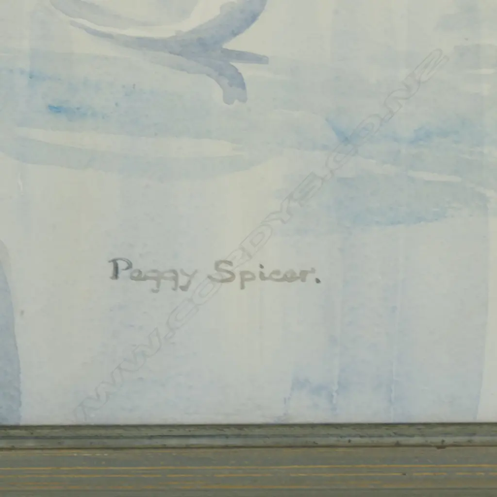 Peggy Spicer (1908-84), 'Still life, Magnolia', Image 1++