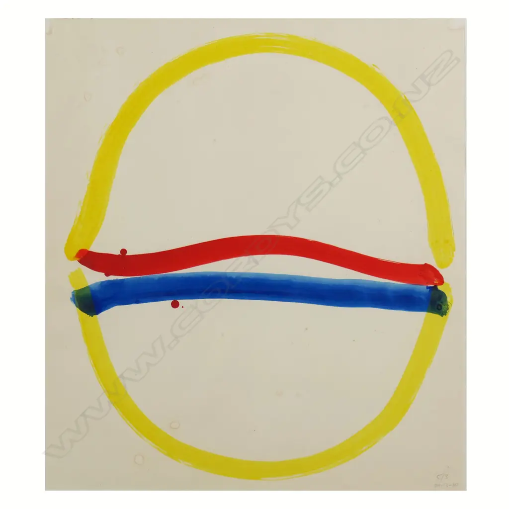 Michael Smither (NZ 1939-) 'Harmonic Images Series', Image 1++