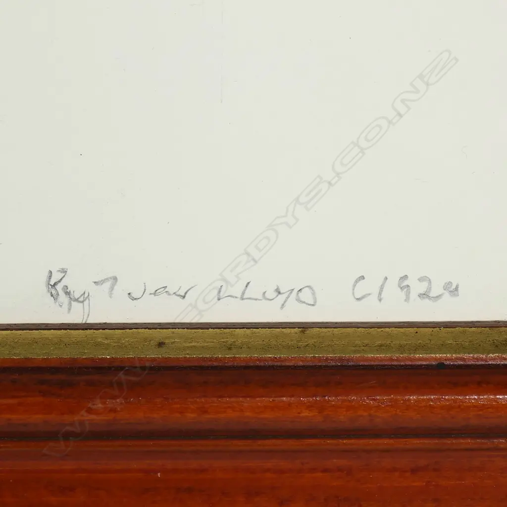 Trevor Lloyd (NZ 1863-1937) 'Watchman Island', Image 1++