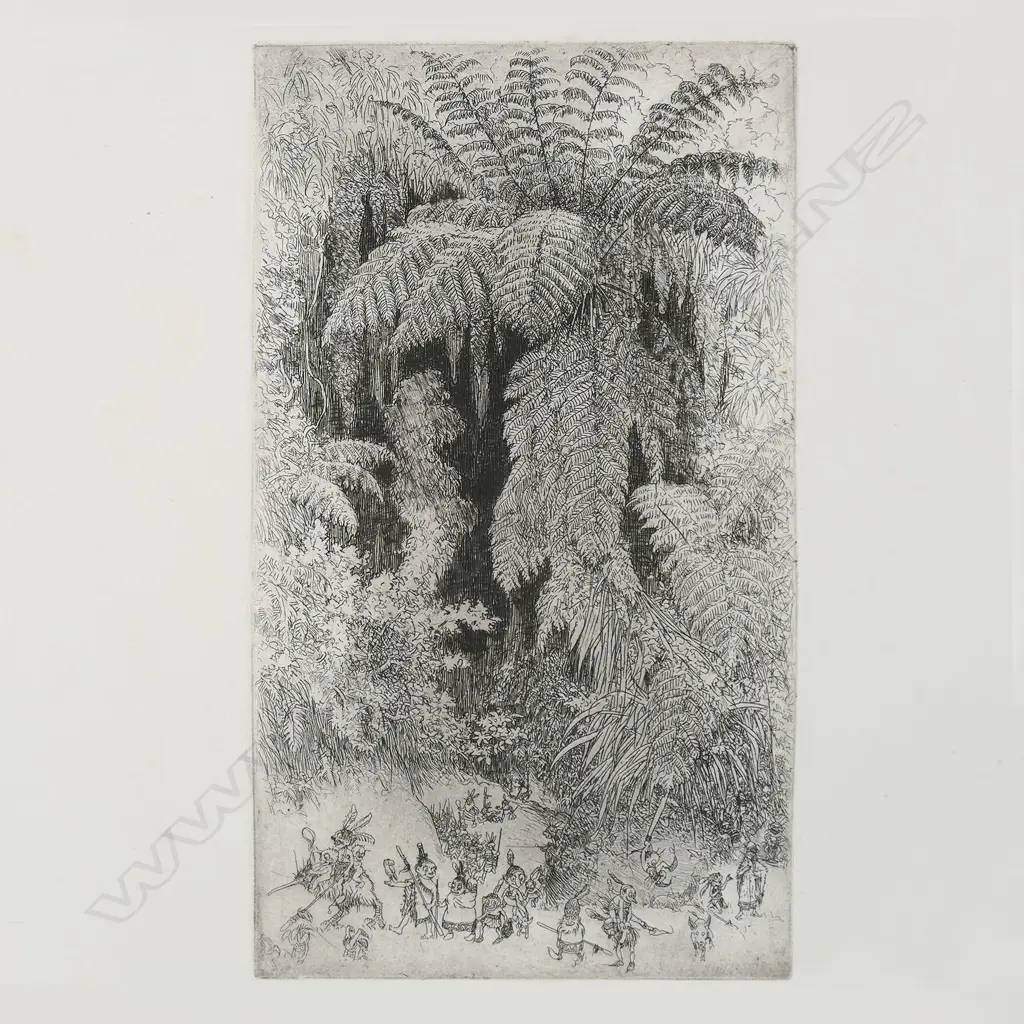 Trevor Lloyd ‘Tree Ferns and Fairy Folk’, Image 1++