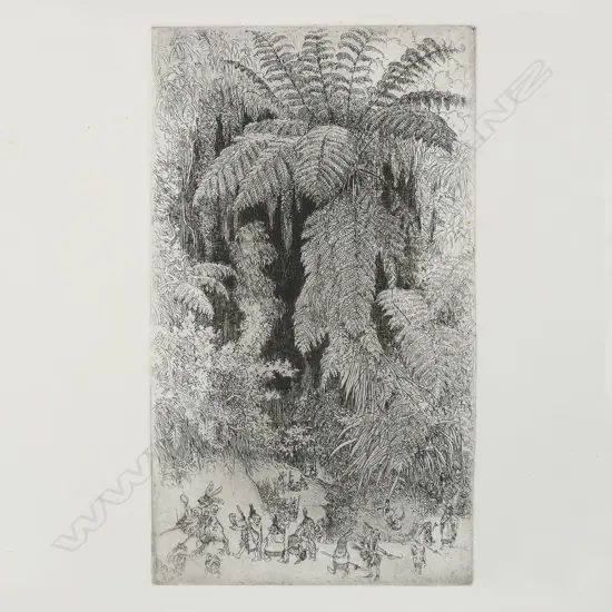 Trevor Lloyd ‘Tree Ferns and Fairy Folk’,