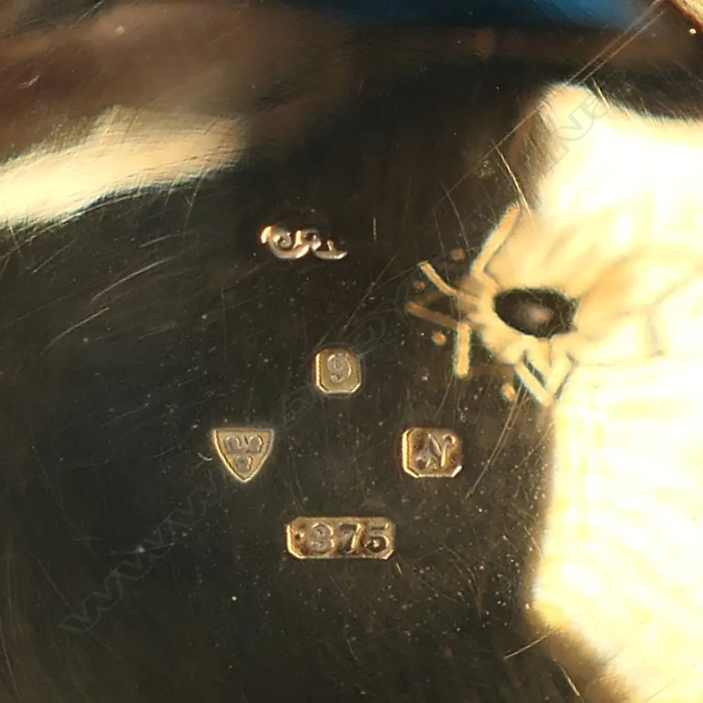 An early 20thC 9ct rose gold large full hunter chronograph pocket watch, Image 1++