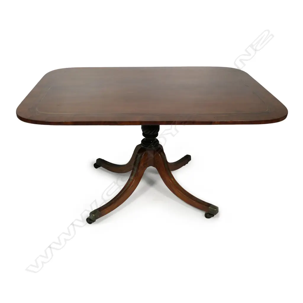 A Regency rosewood supper table, Image 1++